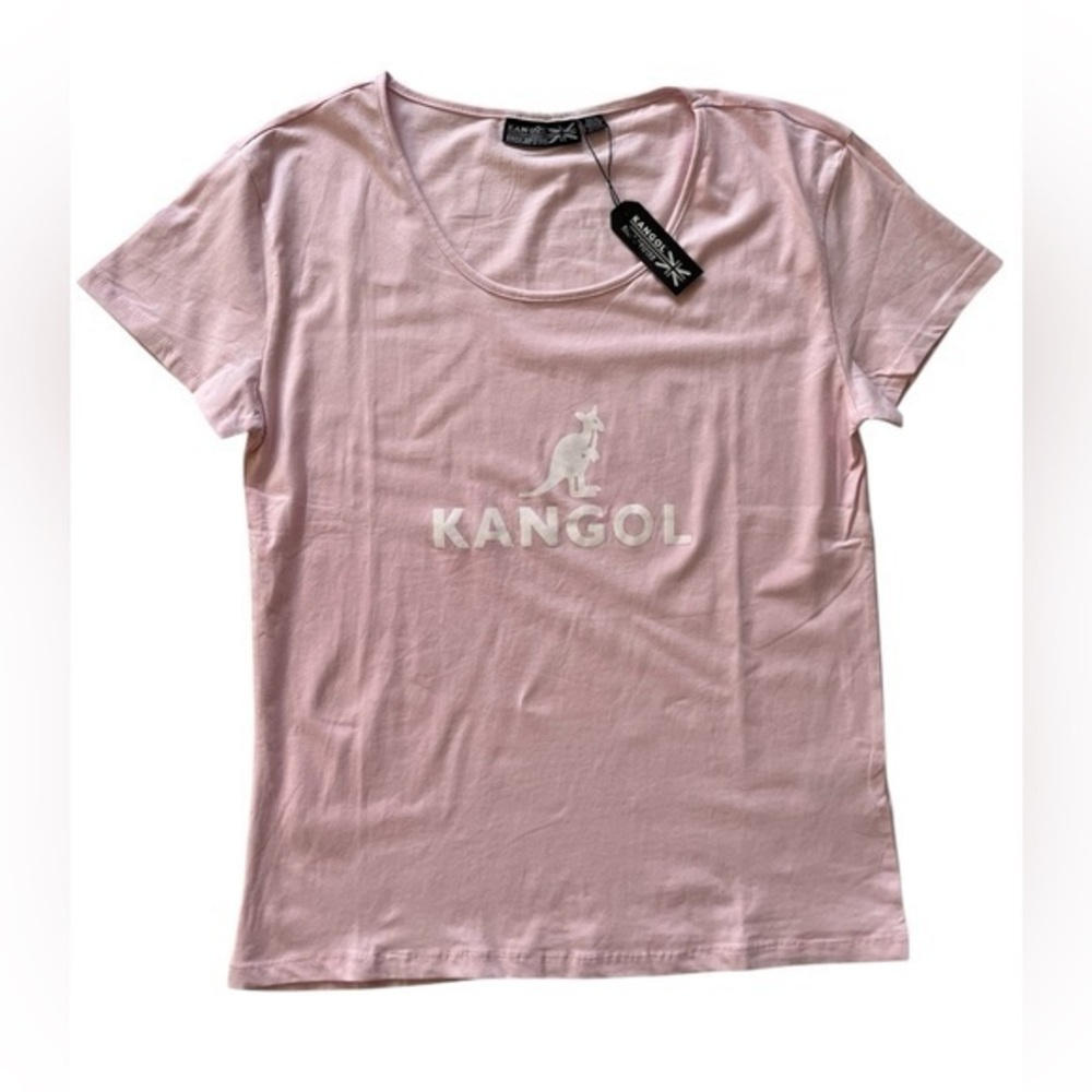 NWT Kangol Light Pink Short Sleeve Tee